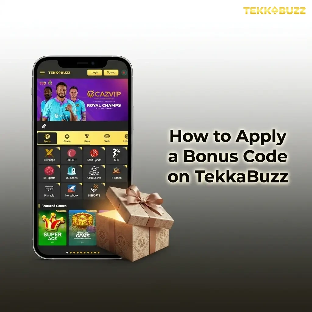 Step-by-step guide on how to apply a bonus code on TekkaBuzz during deposit to activate your account offer