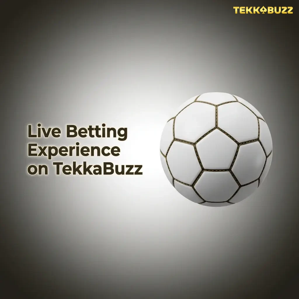 TekkaBuzz live betting interface showing real-time odds, live scores, and match stats for cricket, football, basketball, and esports